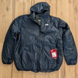 NWT Helly Hansen Patrol Insulated Jacket XXL Navy Primaloft Hooded Puffer Winter